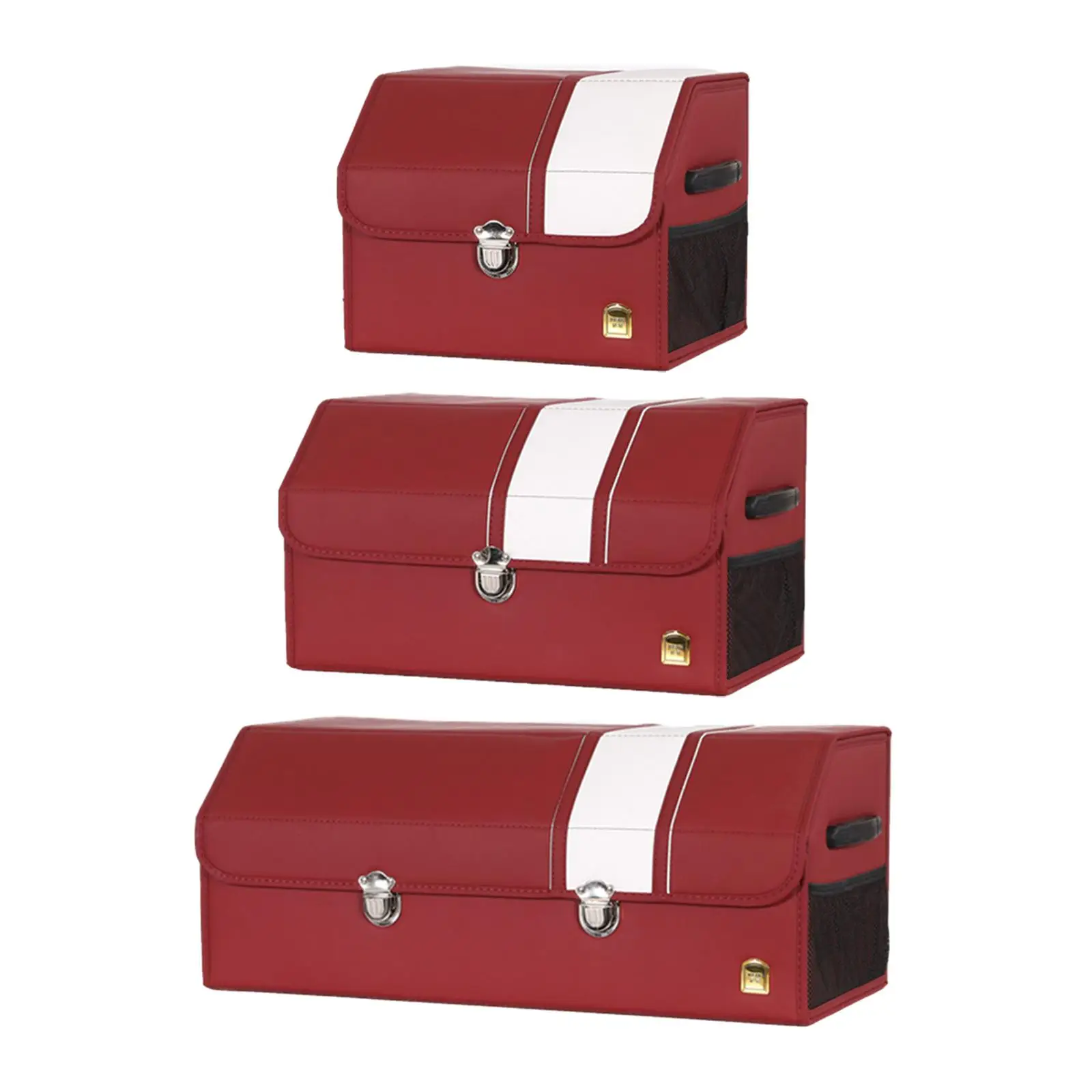 

Автомобильный ящик для хранения, складной органайзер для багажника, многофункциональный, с несколькими отделениями, экономия места, прочный портативный контейнер для продуктов