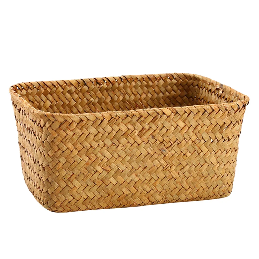 

Cabilock Home Decor Woven Seaweed Storage Storage Baskets For Shelvess For Shelves Wicker Storage Storage Storage Baskets For