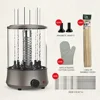 Electric Barbecue Grill Skewers Household Automatic Rotating Indoor Small Smokeless Barbecue Cup Temperature Adjustment 4