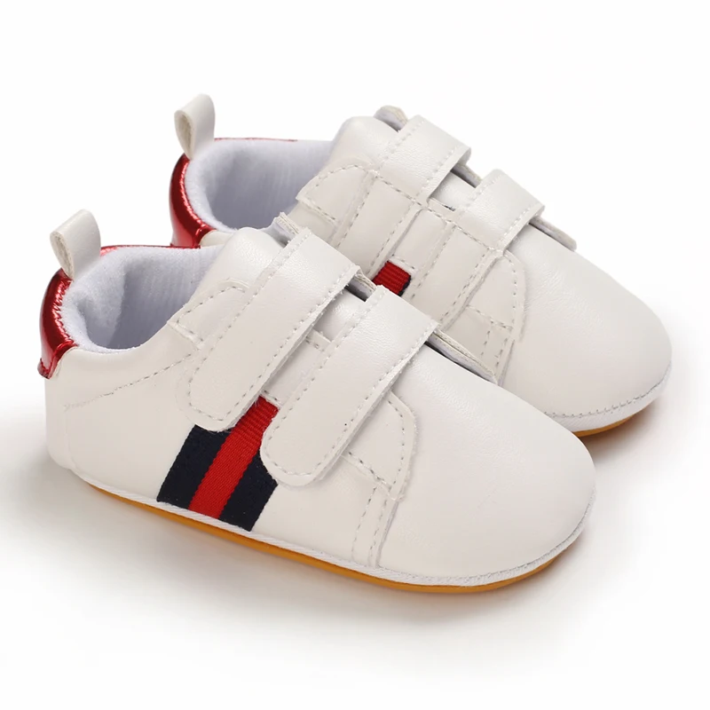 Newborn Children's Shoes Boys And Girls' Fashionable Rubber Soled Sports Shoes The First Baby Trend Shoes Boys' Walking Shoes 2