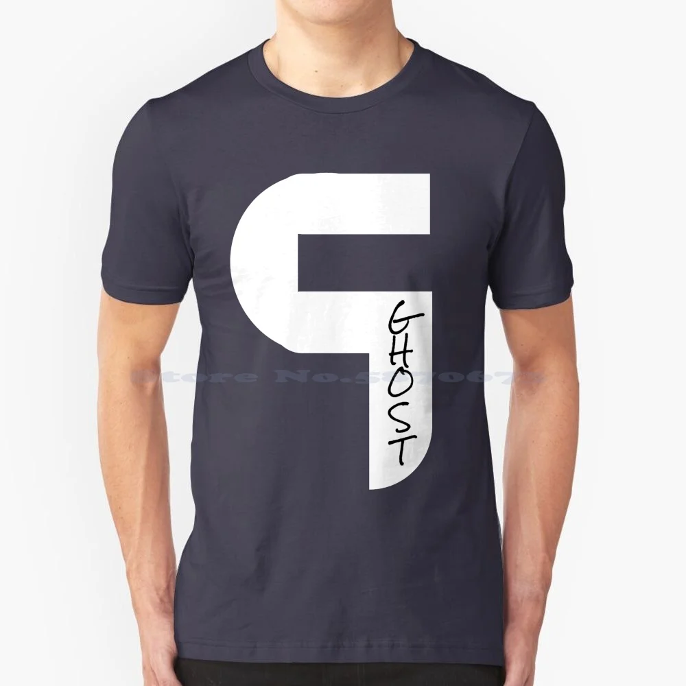 Maglietta Fantasma 100% Cotone Tee Ghost Gaming Ghost Team Gg Rocket League Rlcs Ghost