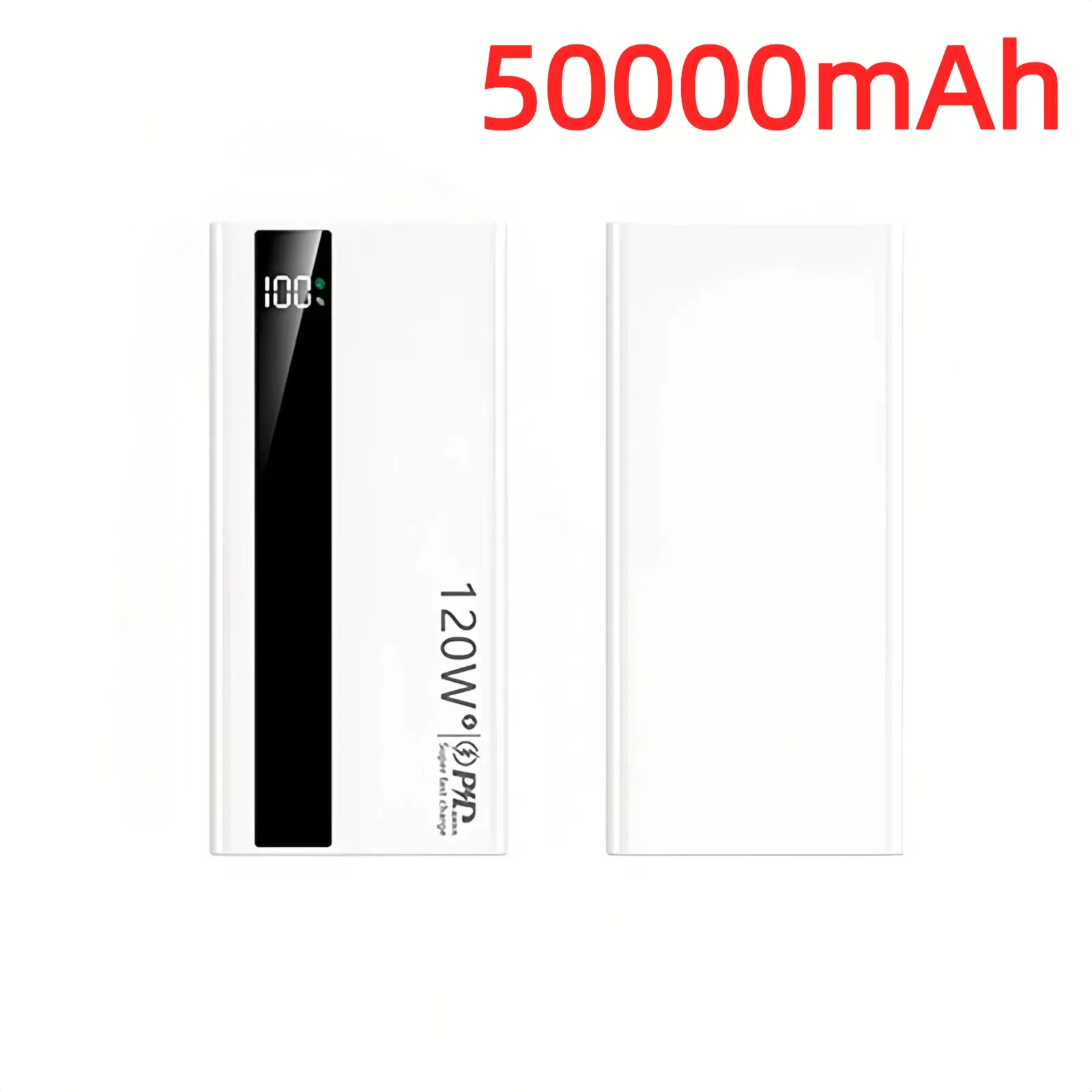 White 50000mAh