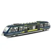 Simulation Alloy Metal High Speed Rail Diecast Train Toy Model Educational Toys Boys Children Train Alloy Model Car Toys Gift 4