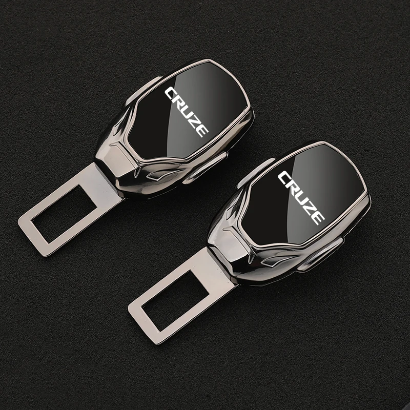 1 pcs Metal Car Seat Belt Clip Extension Plug Seatbelt Extender Accessories for Chevrolet CRUZE car interior accessories,car seat belt pads