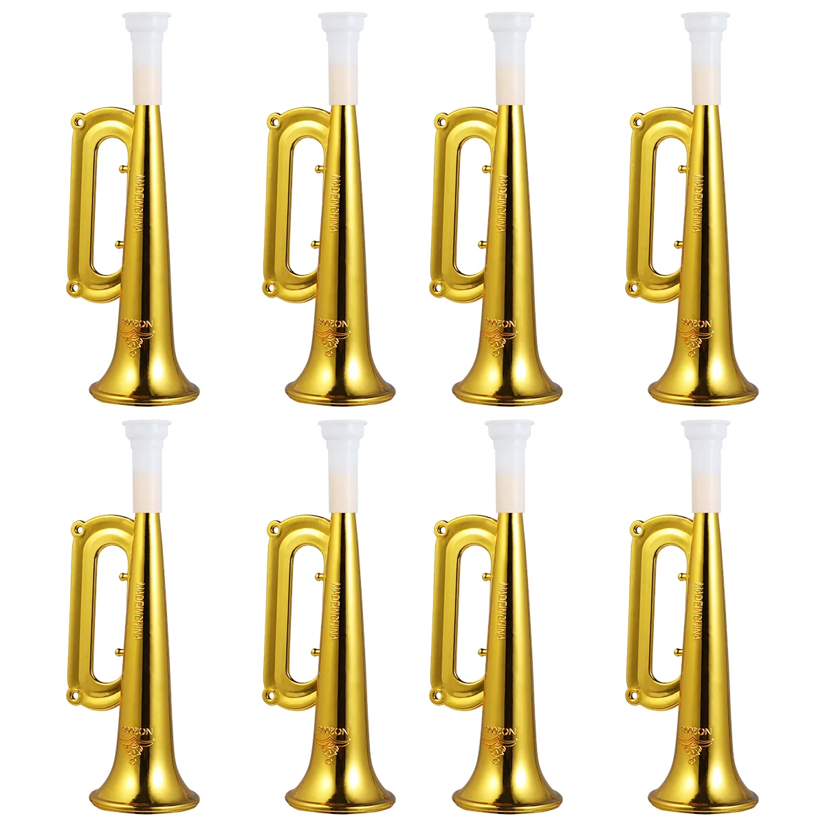 

TOYMYTOY 12pcs Plastic Trumpet Noise Maker Kids Toys Cheerleader Football Match Cheering Props Birthday Party Favor Gift