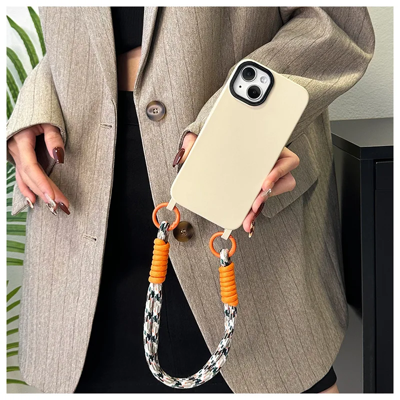 Phone Case With Lanyard For Iphone Shockproof Protective Cover_voghion.com