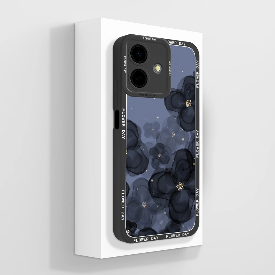 Durable Drop-Resistant Puppy Moon Design Phone Case