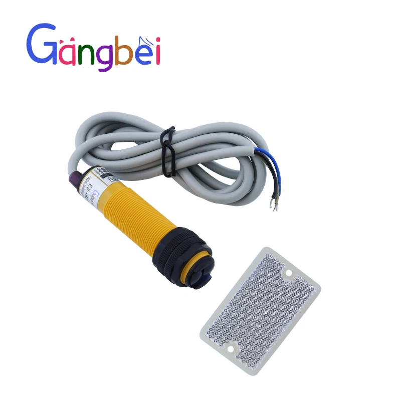 

M18 2m feedback reflective photoelectric switch E3F-R2NK E3F-R2P3 E3F-R2N2 E3F-R2P1 E3F-R2PK E3F-R2Y2 E3F-R2P2 E3F-R2Y1 E3F-R2N3