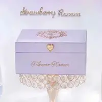Flowers Know 7th Anniversary Makeup Storage Box Cosmetics Iron Box 2
