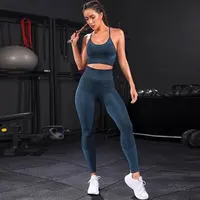 2 Pieces Women's Tracksuit Seamless Yoga 2