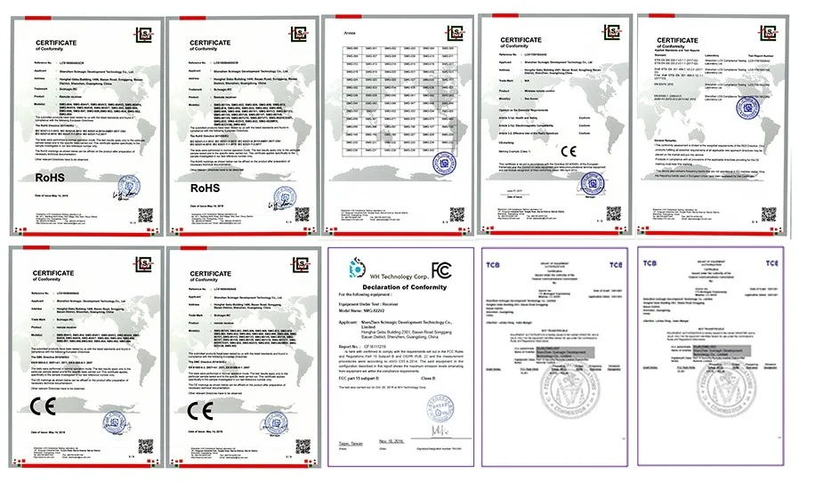 de Comando para Portão e Barreira, RSE2, RSC2, 433 MHz