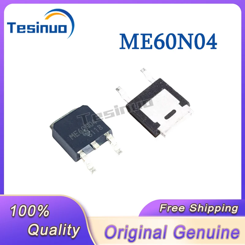 20/Pz Nuovo Originale 60N04-12 Me60N04 Patch Field Effect Tube A 252 60A 40V N Channel In Stock