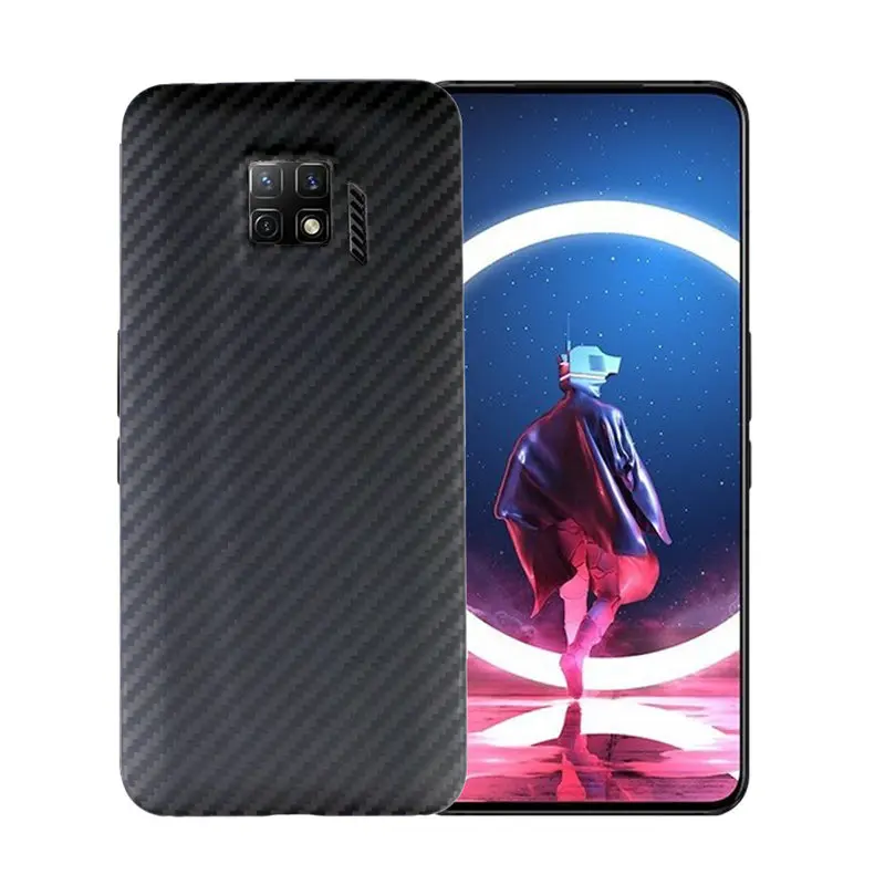

Тонкий чехол из натурального углеродного волокна для ZTE Nubia RedMagic 7 Pro, матовый жесткий защитный чехол