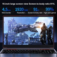 S6 Laptop re i9-13900HK RTX 4050 6G Backlit Keyboard notebooks gamers 16.1'' 4800mah 64GB 2*DDR5 2*M.2 144Hz 5
