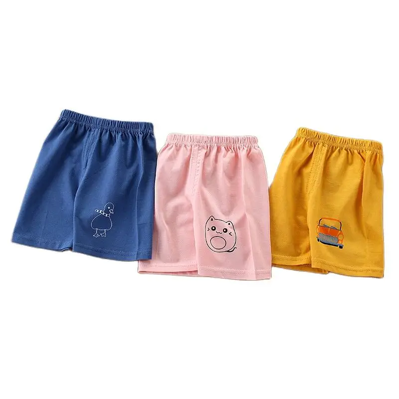 Summer Cotton Baby Shorts For Boys Stripe Animal Pattern Styles