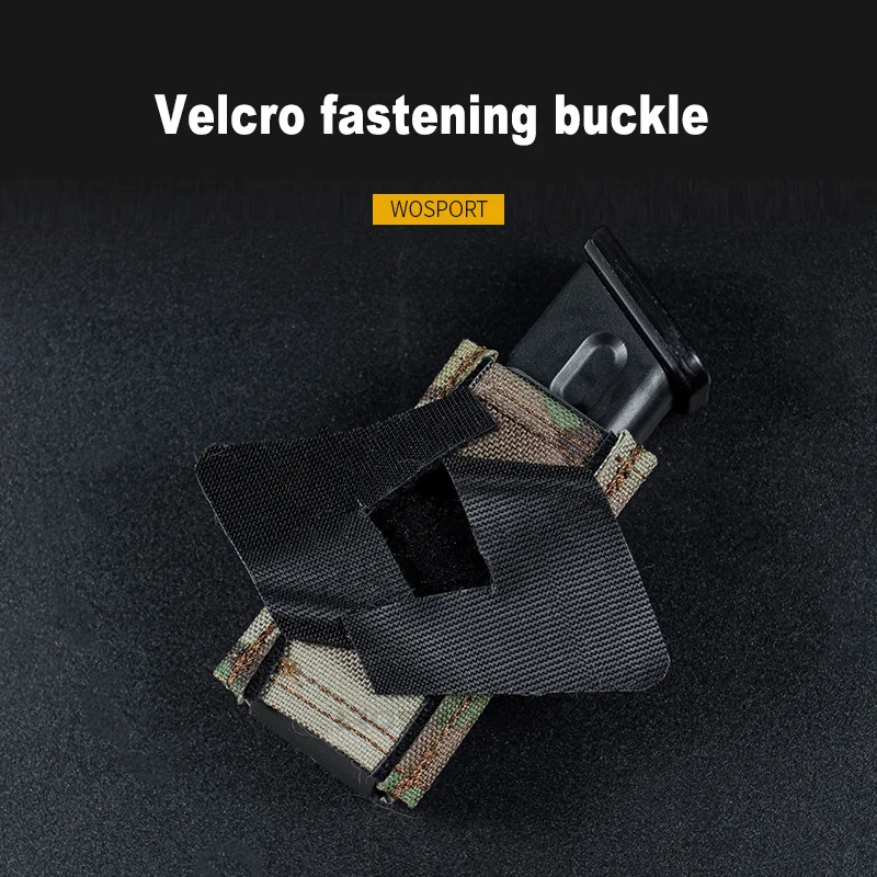 Tactical 9mm Magazine Pouch FAST Multi-Angle Single Mag Holster for G17 M9