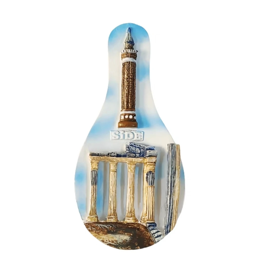 Europa Asia Turchia Magnete per frigorifero 3D Souvenir turistici Adesivi magnetici per frigorifero Collezione da viaggio Regalo  15