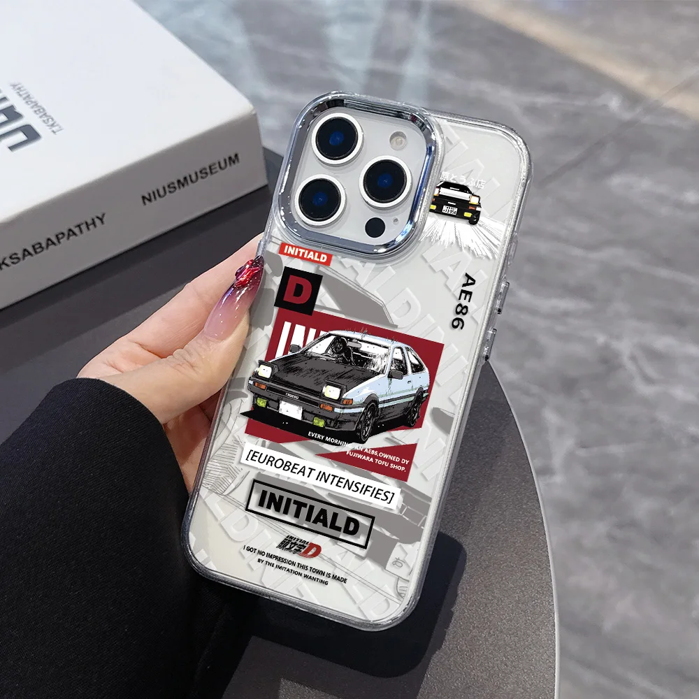 Anime-Inspired Transparent Soft Phone Case