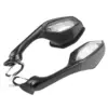 Motorcycle Accessories Rear View Mirrors LED Turn Signal For Yamaha YZF R1 15-24 YZF-R1M/S YZF R6 17-22 4