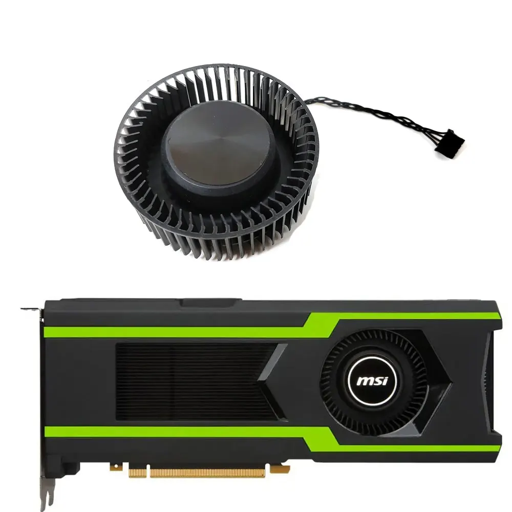 1 Pz Muslimex Gtx 1080, 1070 Aero Gpu Fan, Per Msi Gtx 1080Ti, 1080, Gtx 1070Ti, 1070, Gtx 1060 Aero Scheda Video Ventola Di Raffreddamento
