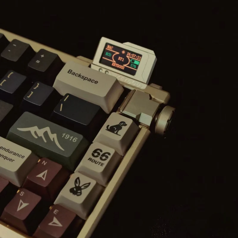 booo 75 メカニカルキーボード 水っぽく ホワイトオレンジ