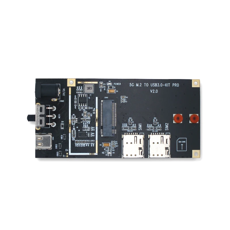 5G для Тип-C USB3.0 NGFF M.2 USB модуль промышленная плата адаптера Quectel RM500Q-GL SIMCOM SIM8202G-M2
