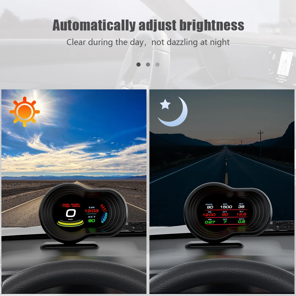 F9 OBDHUD Head Up Display Auto Display OBD2 Smart Car HUD