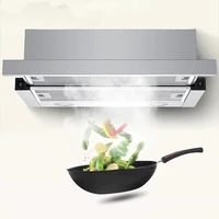600mm Mini Range Hood Household Kitchen Exhaust Hood Range Hood Pull-Out Range Hood Stainless Steel Kitchen Apartment Range Hood 2