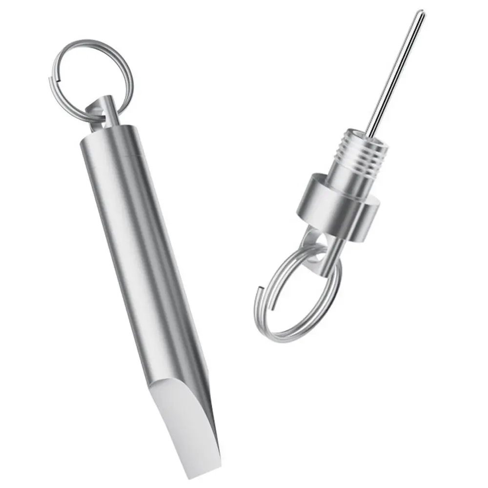 2 in 1 SIM Card Ejector Pin Keychain Mini SIM Card Tray Removal Tool Durable Multi-functional Box Parcel Opener Daily Use 1 2 in 1 SIM Card Ejector Pin Keychain Mini SIM Card Tray Removal Tool Durable Multi-functional Box Parcel Opener Daily Use 1