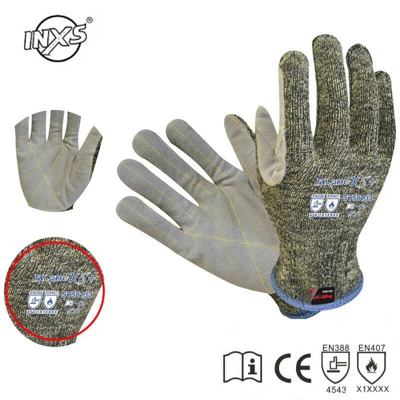 

Cut-Resistant High-Temperature Puncture and Tear Protective Safety Work Gloves