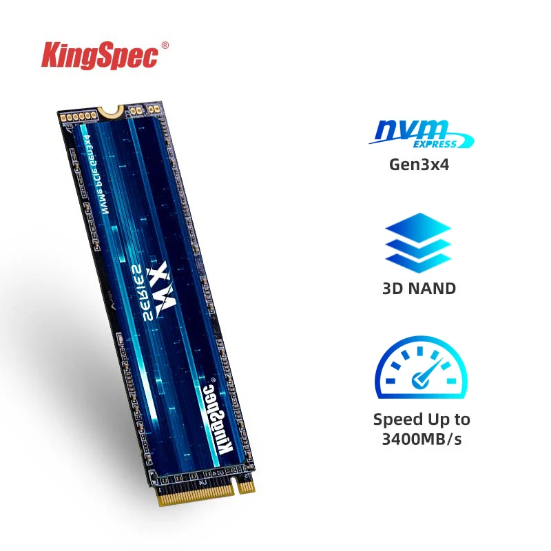 KingSpec NVMe SSD M.2 1TB 2TB ハードドライブ 120GB 128GB 240GB