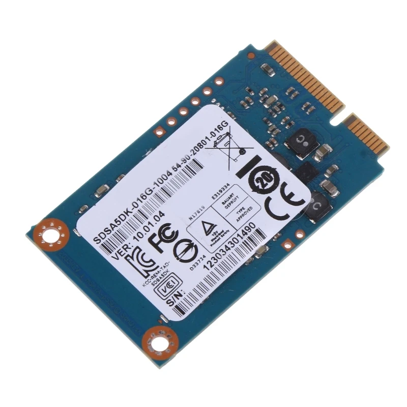 MSATA SSD 컴퓨터 내부 솔리드 스테이트 하드 드라이브, 게임 콘솔 노트북 하드 드라이브 교체, 16GB