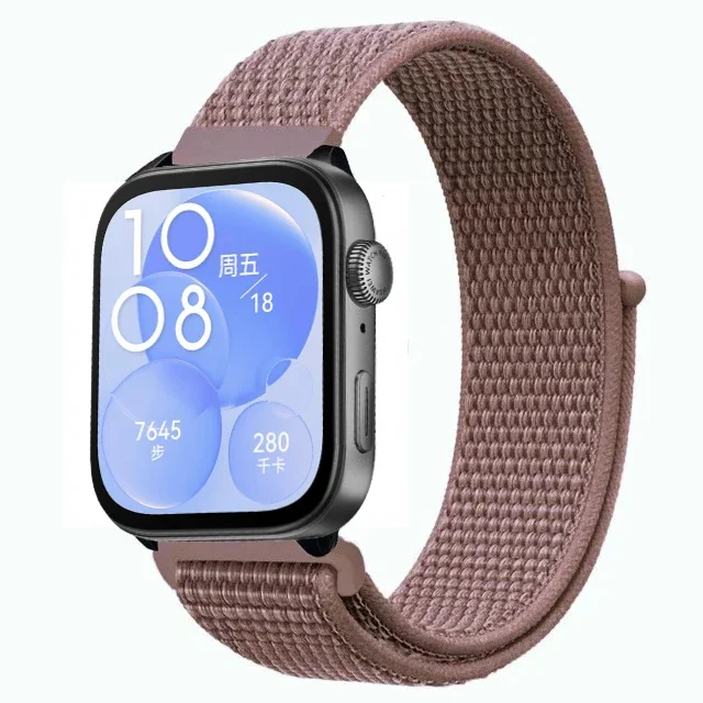 Nylon Loop Sport Strap - Soft Bracelet Band for Smartwatch Accessories
