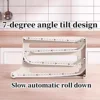 Refrigerator Egg Storage Box, 4-layer Egg Rack Dispenser, Kitchen Egg Automatic Mobile Storage Box, Refrigerator Can Hold Eggs 5