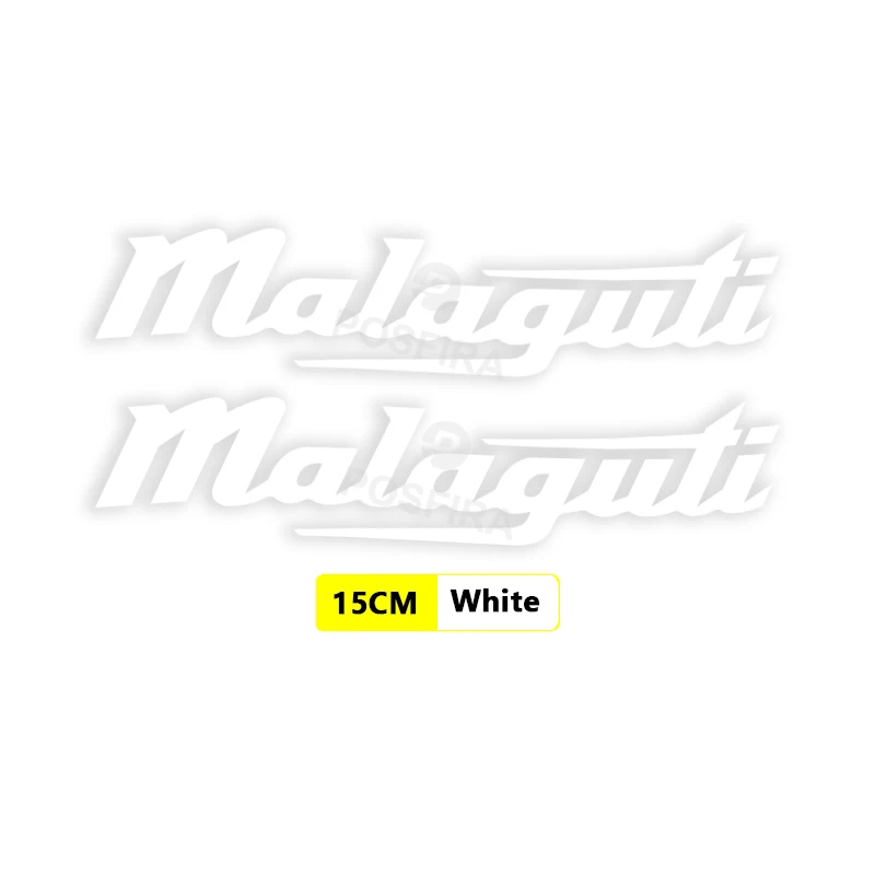 Stickers Malaguti écriture logo - Autocollant moto Malaguti