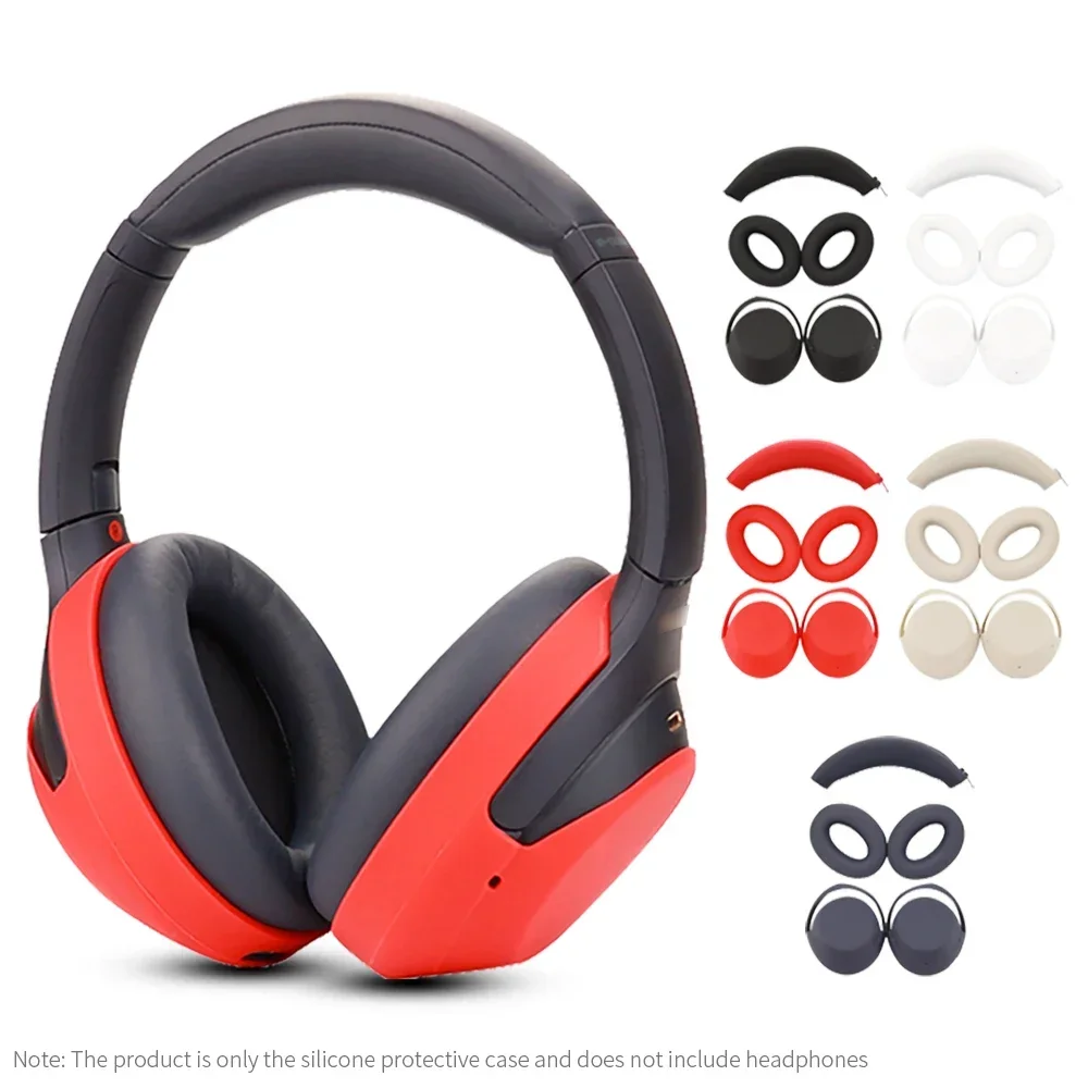 Durable Silicone Headphone Protective Cover and Headbeam Sleeve