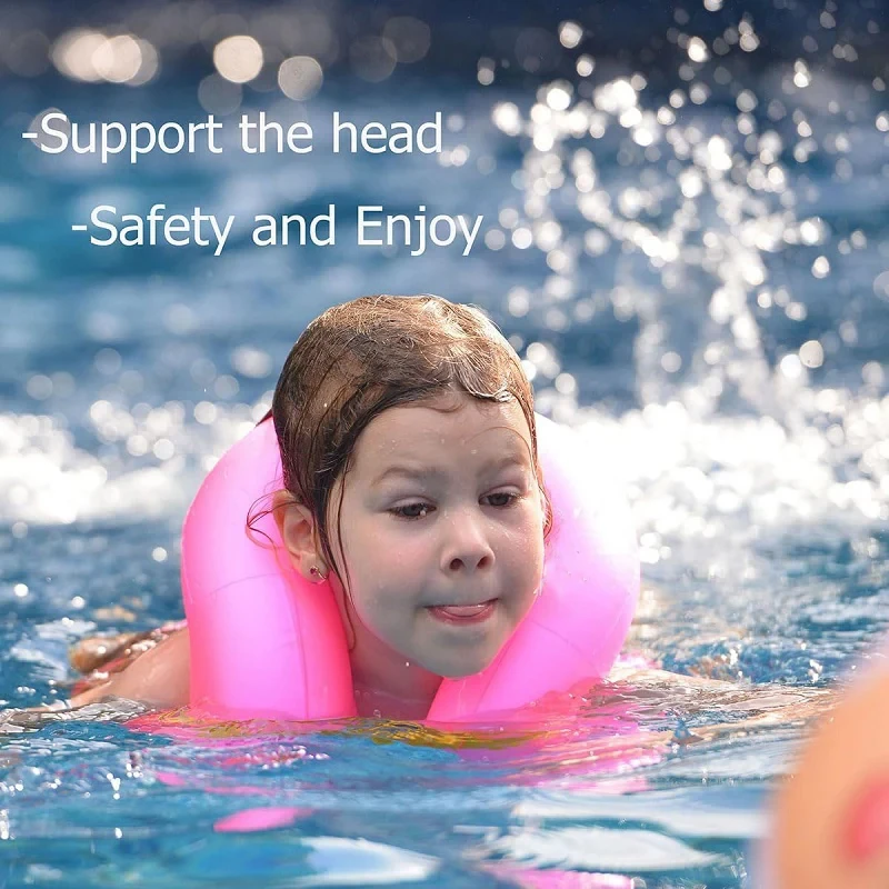 Baby Swimming Pool Float 2-6Y Kids Swim Vest Life Jacket Summer Water Play Inflatable Swimming Ring Pool Toys Float for Children 2