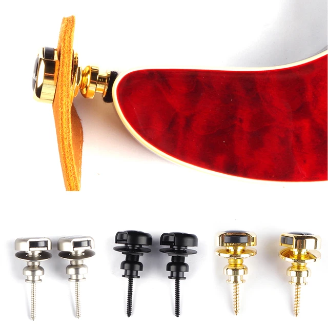 Gibson guitar strap locks best sale