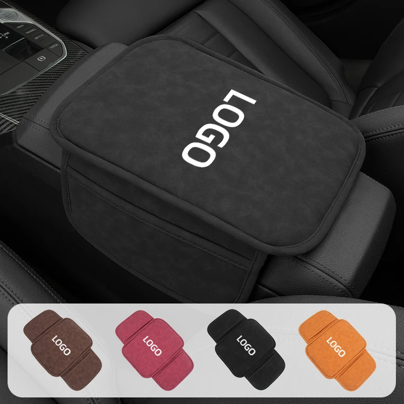 

Car Armrest Storage Box Cover Liner Auto Center Console Protector Universal For Bentley Bentayga Continental Flying Spur GT