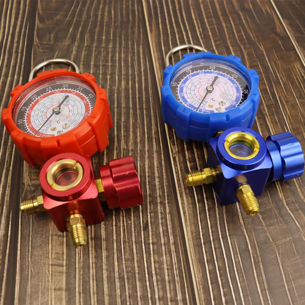 Changan-Manomètre De Collecteur Manomètre De Jauge De Collecteur De Climatisation Et Vanne