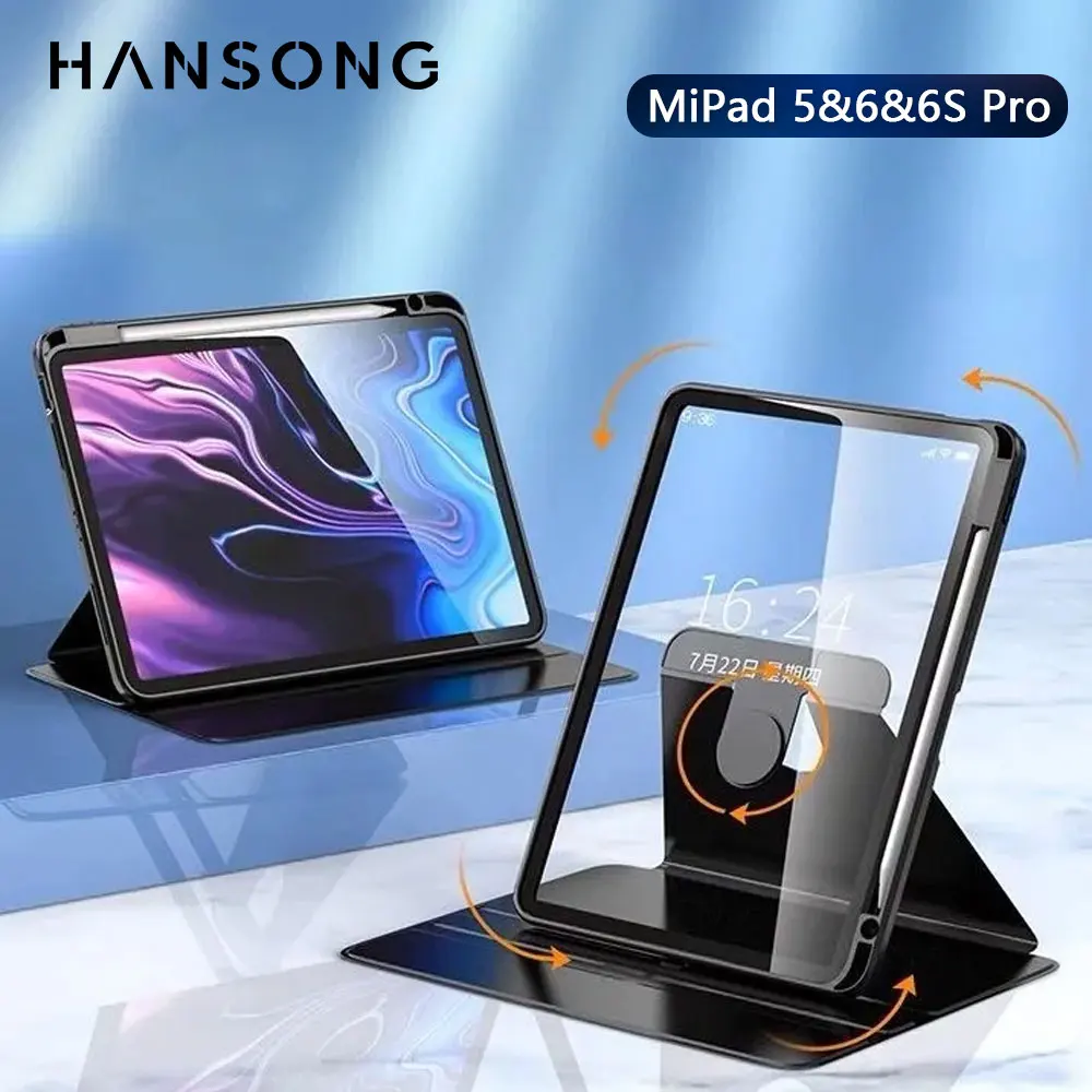 360° Rotating TPU Protective Flip Case