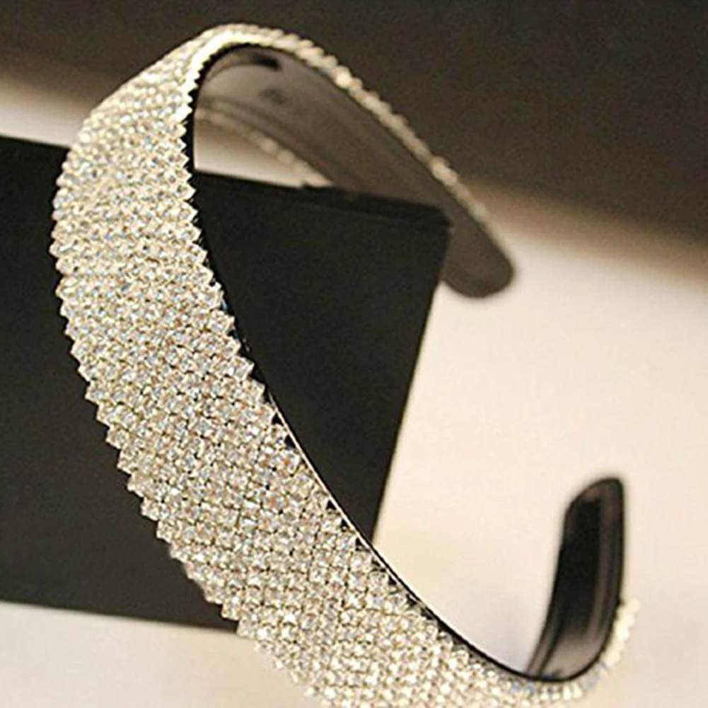 Fashion SS16 Clear Rhinestone 2-Row Close Chain Trims Silver x 1 yard DIY Sewing Accessories Art Craft Super Flash Rhinestones