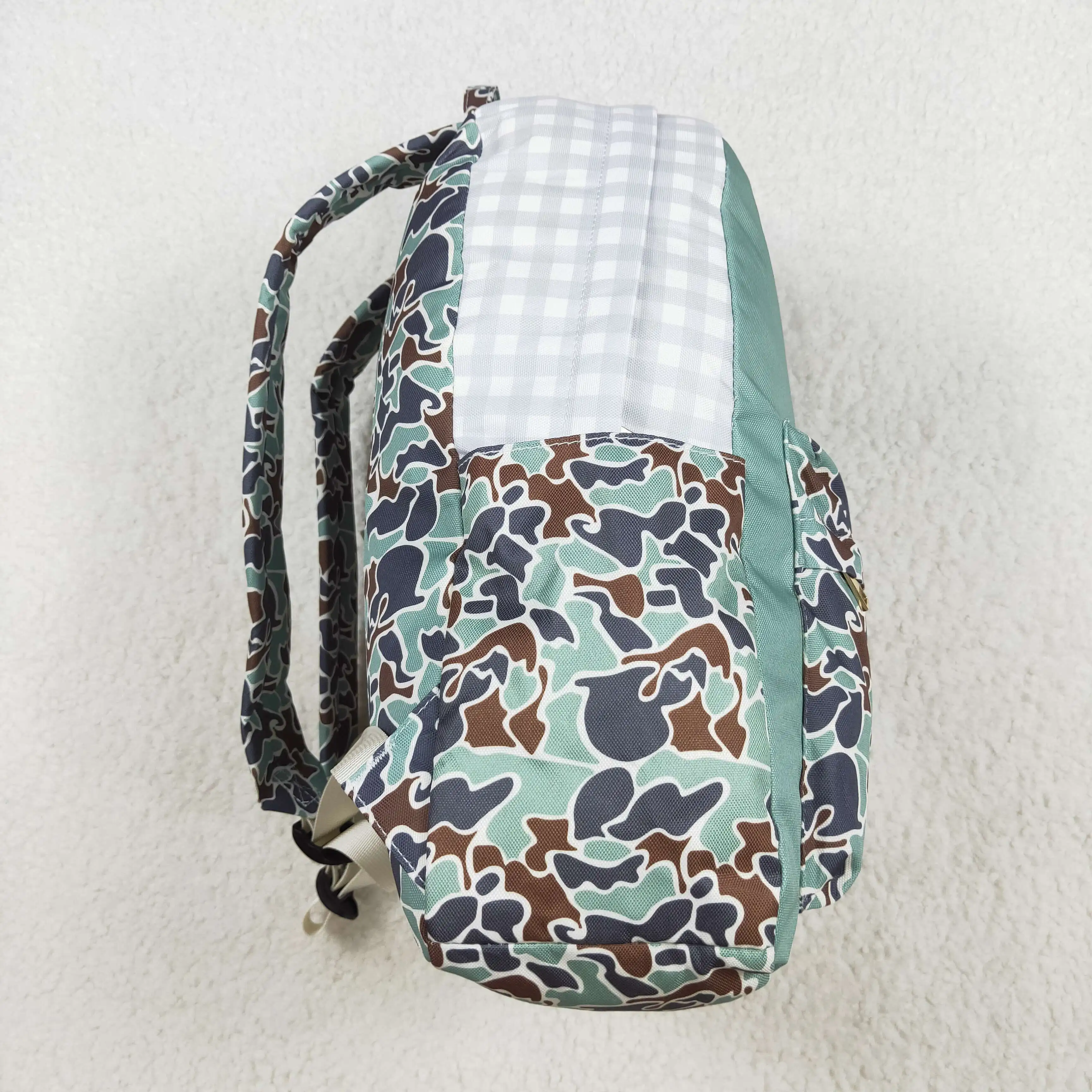 Wholesale western Baby Kids Boys Camo Ducks Backpack Zip Back Bag Travel Daypack hunting Outdoor Portable Teen School bags 4