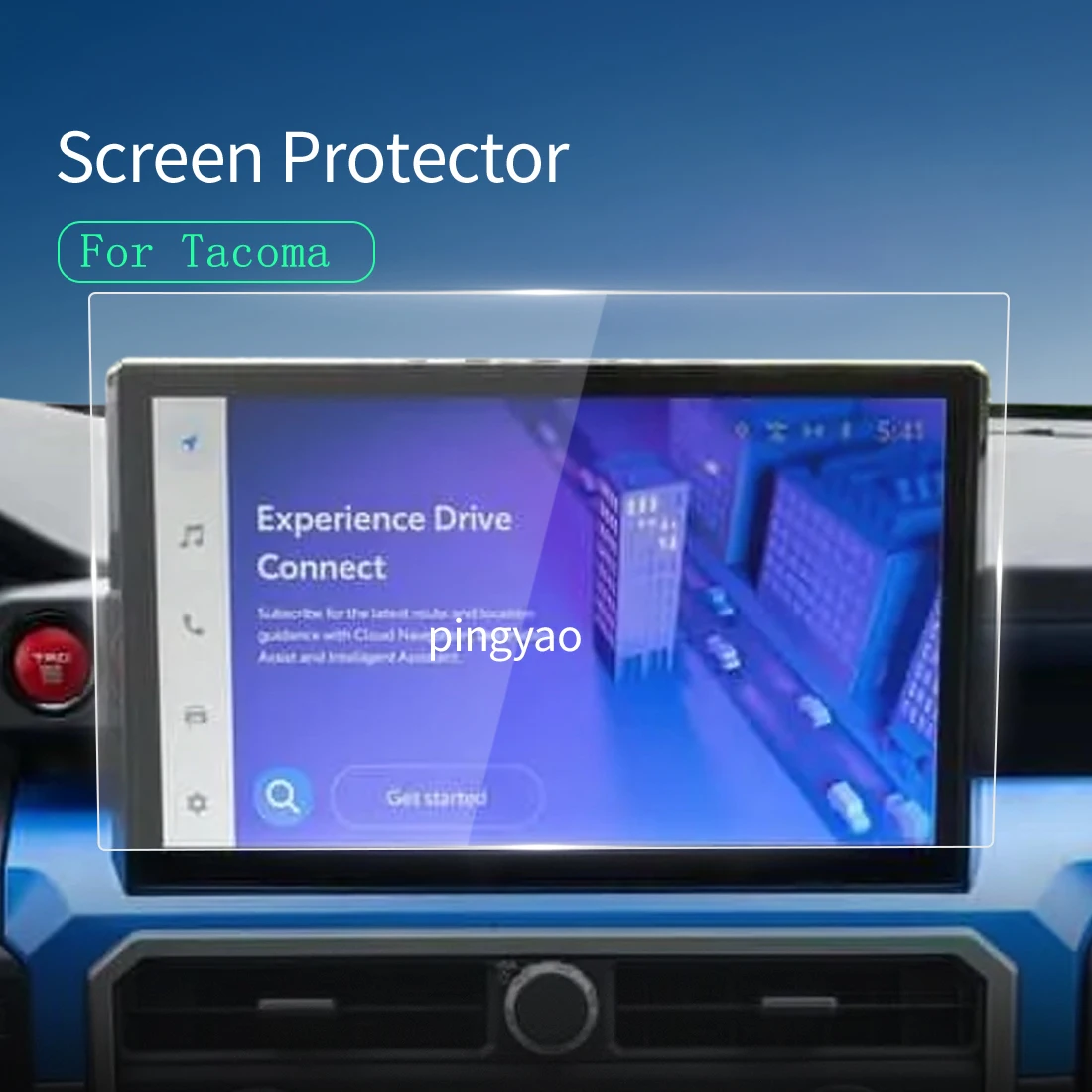 

Автомобильные наклейки, защита экрана Carplay для TOYOTA Tacoma 2024, навигатор, Аксессуары для автомобилей