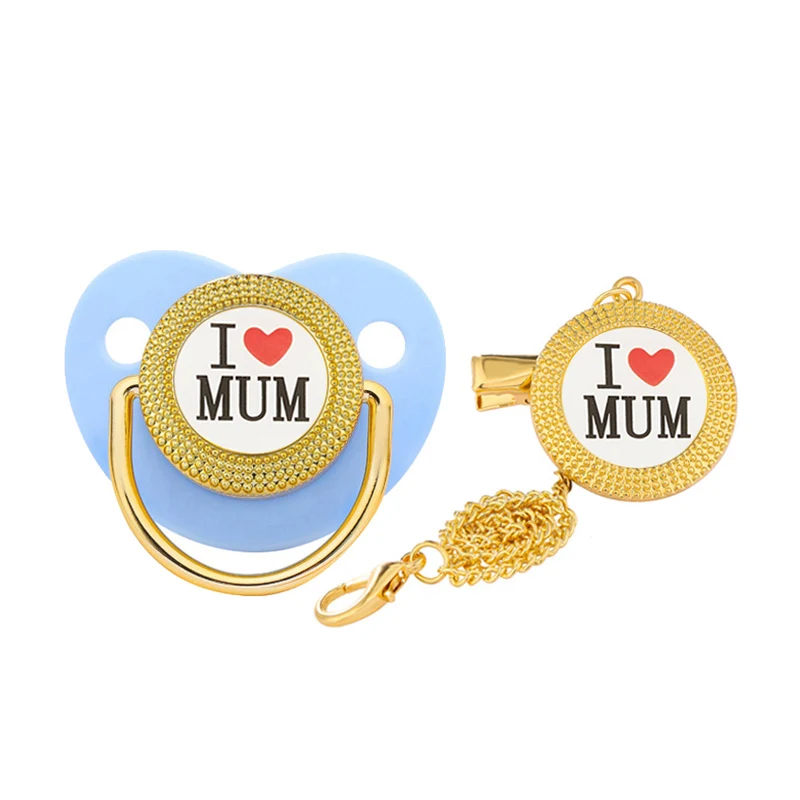 Description Picture 5 of itemBaby Pacifier Clip Chain Holder BPA Free Newborn Dummy Baby Shower Gift Silicone Toddler Teether Infant Soother Kids Nipple