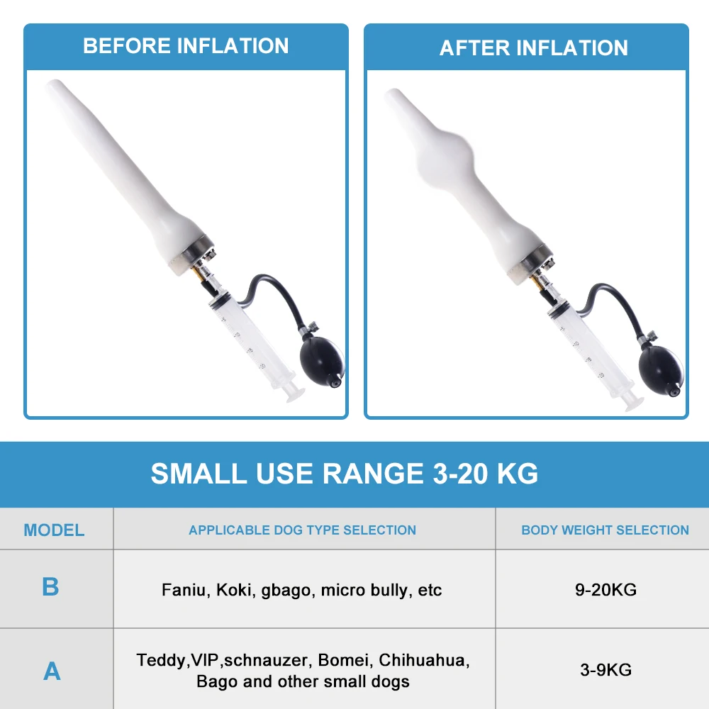 犬人工授精キット 2.5-90 キロペット犬動物飼育管理ツール犬 Ai キット