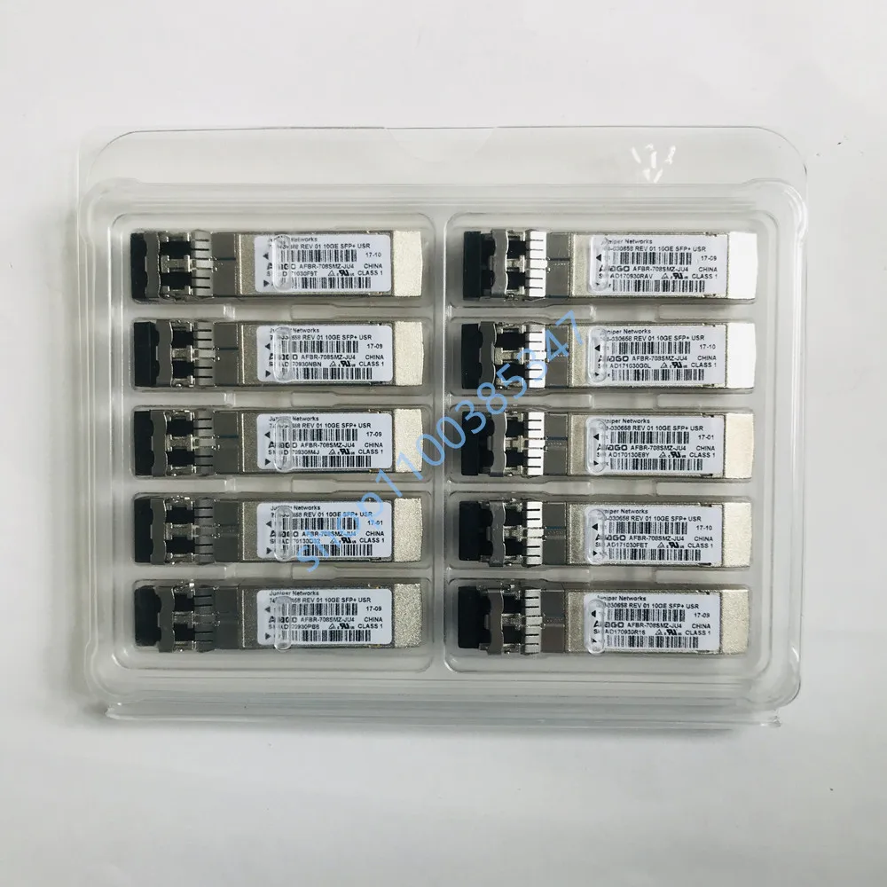 Juniper networks 740-030658/Avago 10G AFBR-708SMZ-JU4/10g juniper adapter general purpose/switch sfp 10g/juniper fiber switch