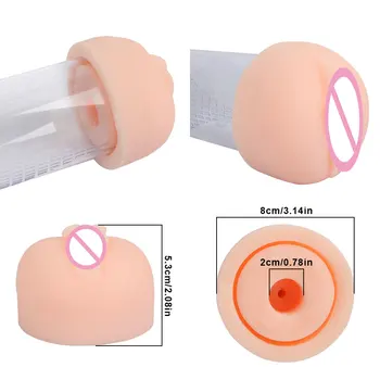 Accessories For Penis Pump Cylinder Penis Extender For Men Penise Enlargement Vacuum Pump Ring Replacement Sleeve Flask Part 2