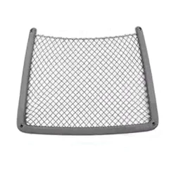 Universal Car Interior Mesh Storage Pocket Organizer - Rear Seat Back String Net (1pc Gray)