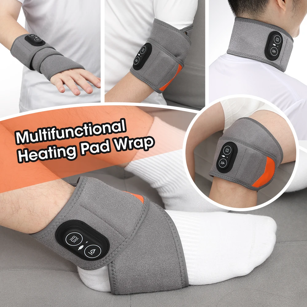 Versatile Heating Pad Wrap for Joint Knee Elbow Wrist Ankle Body